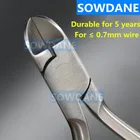 Стоматологический ортодонтический инструмент для резки проволоки тверсветильник плоскогубцы для резки проволоки тяжелого арки инструмент для резки 0,7 мм Максимальный стоматологический инструмент