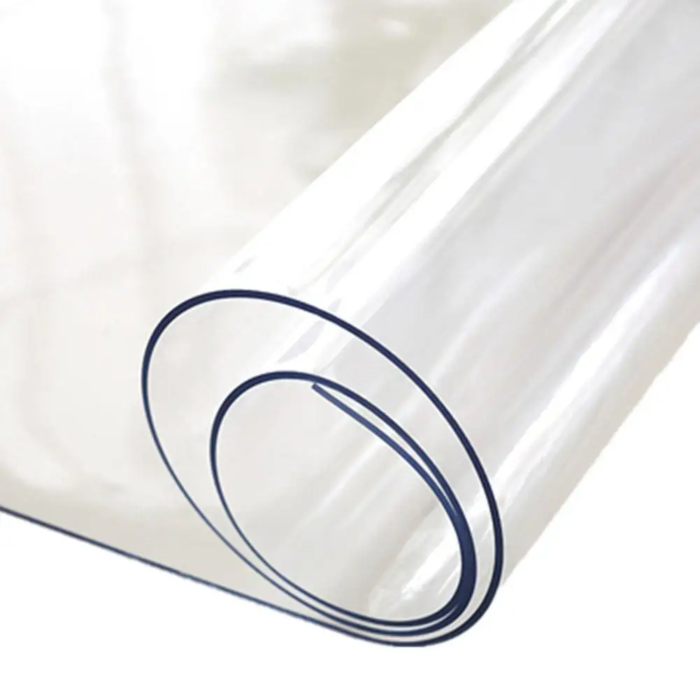 

Heat-resistant 1.5mm PVC Tablecloth Tablecloth Transparent Waterproof Tablecloth With Kitchen Pattern Oil Tablecloth Glas Cloth