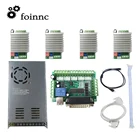 CNC система управления системы комплект, 1 шт. 5 оси Mach3 коммутационная плата + 4 шт. TB6560 Драйвер + 1 шт. 240 Вт блок питания для станков с ЧПУ