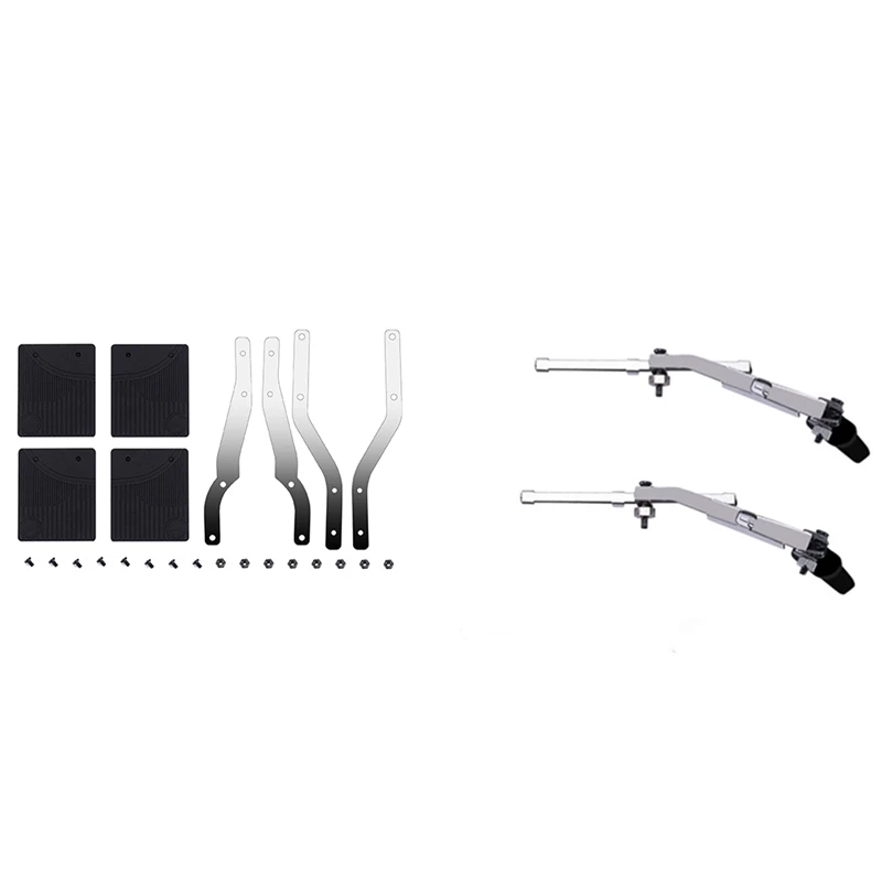 

Metal Windshield Wiper Upgrade Parts With Rubber Front & Rear Fenders Mud Flaps Upgrade Parts