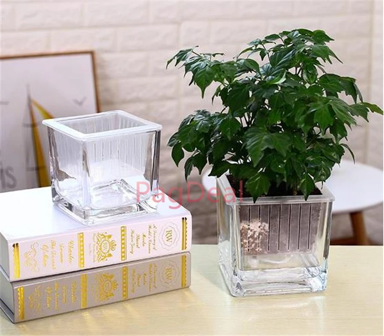 10 шт. 200 мм большой горшок для гидропонных растений с самополивающейся