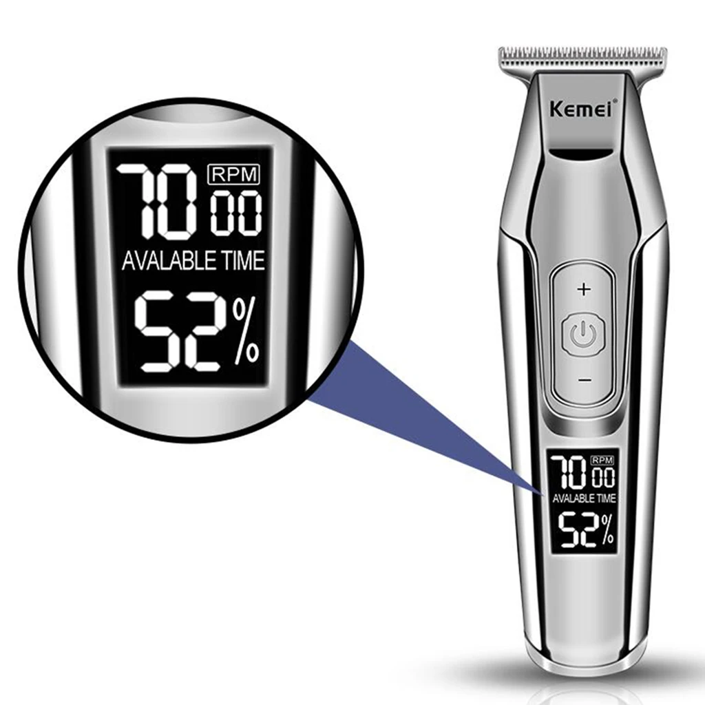 Kemei KM 5027 профессиональная электрическая машинка для стрижки волос мужчин