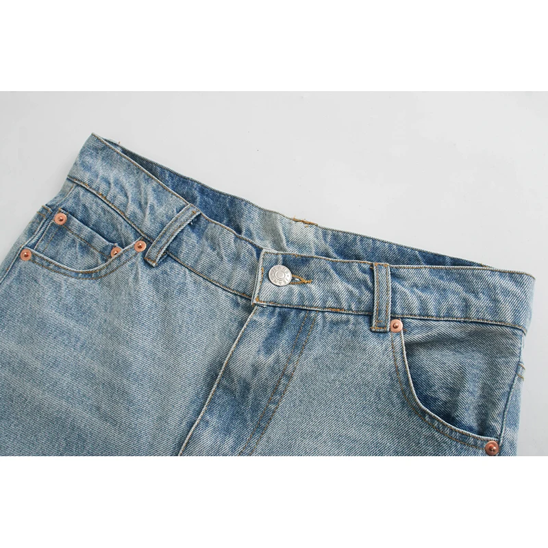 Женские прямые джинсы Star firefly повседневные свободные брюки с высокой талией