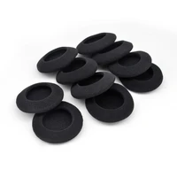 10pcs replacement foam sponge earpads for plantronics audio 648 stereo usb headphones earphone earmuff