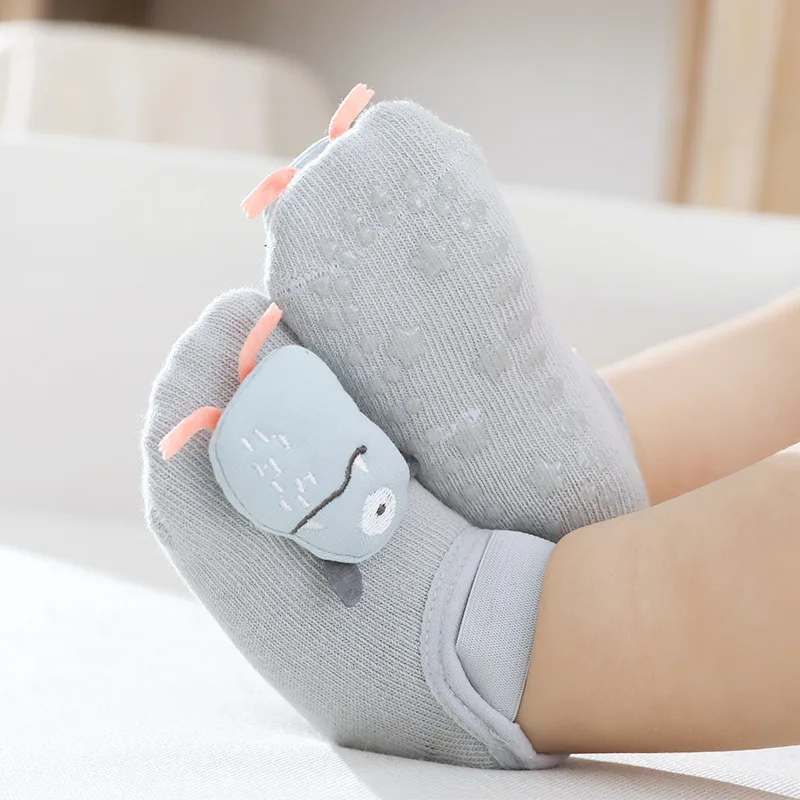 

0To36M Summer Cartoon Fruit Animal Children Socks Cute Soft Spring Breathable Accessories Non-Slip Baby Newborn Cotton Sock New