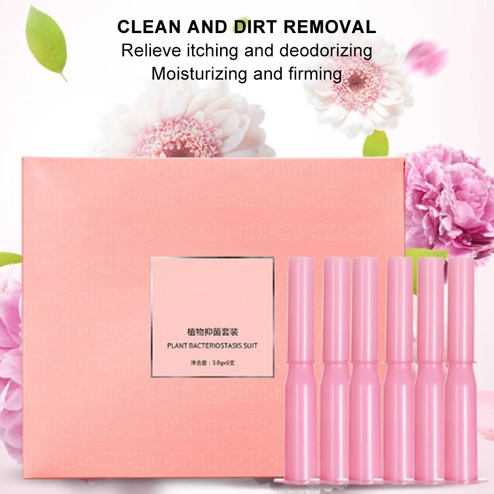 3 г х 6 шт. травяной экстракт для женщин уход за частыми частями гель вагины