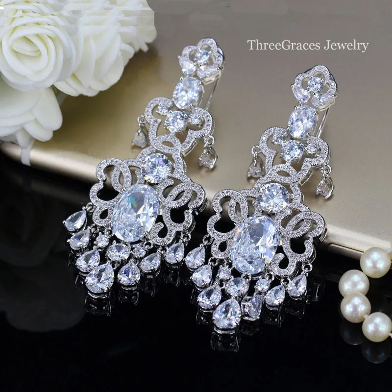 Винтажные королевские синие свадебные украшения ThreeGraces от известного бренда