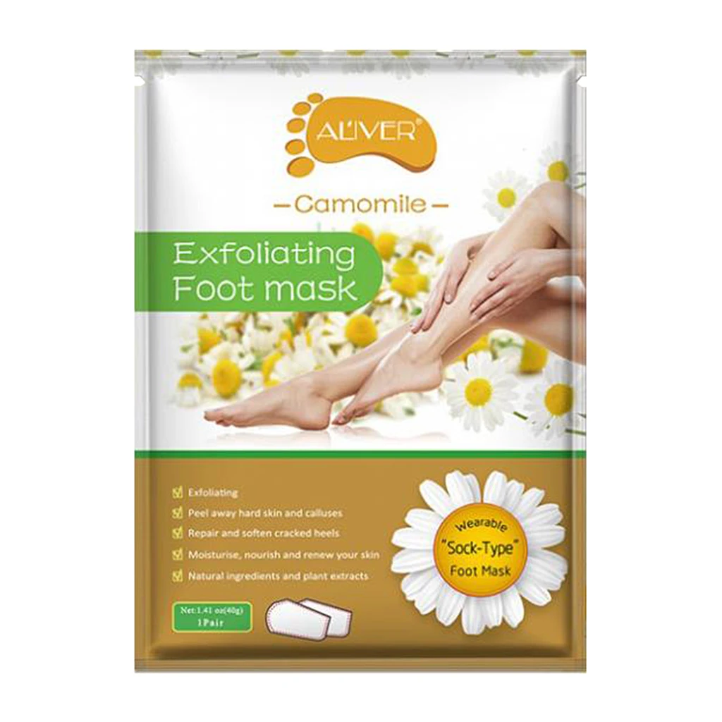 1 пара отшелушивающая маска для ног Отшелушивающий носок педикюра удалить