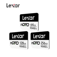 lexar original ncard 64gb 128gb 256gb nano card high speed flash phone memory card max 90mbs nm card for huawei p30 mate 20