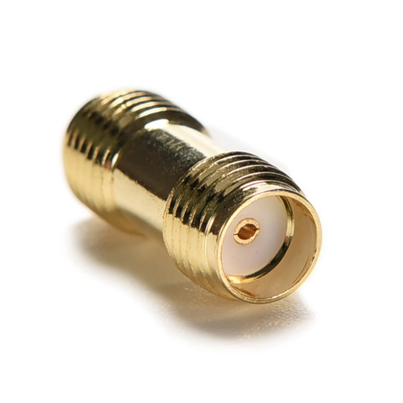 

1PC Nice Gold Plating Adapter SMA Female To SMA Female Jack RF Connector Straight RF LOW LOSS Adapter