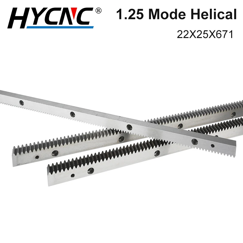 1.25 Mod 22X25 671mm Gear Drive Right Rack 45# Steel Industrial Machinery Rack Metal Steel Pinion Group For CNC Machine Tools