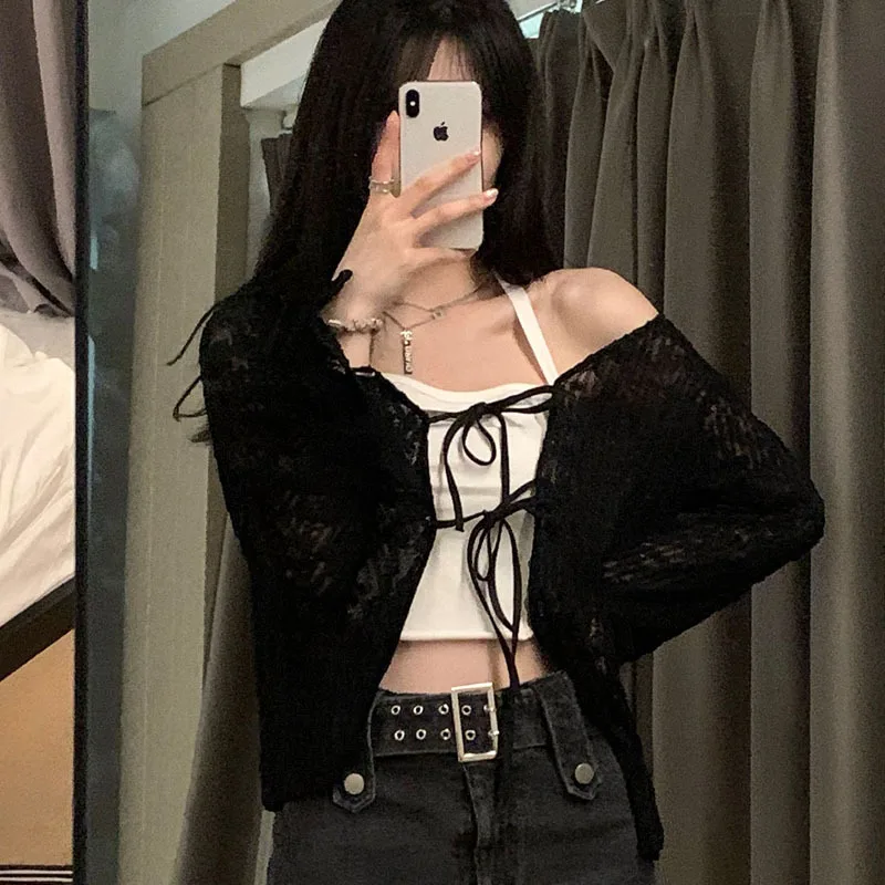 

Halter Neck Sling Tank Top Women Ins Tube Top Backless Cropped Tops Letter Print Stitching Frill Top Vest Female Summer Clothes