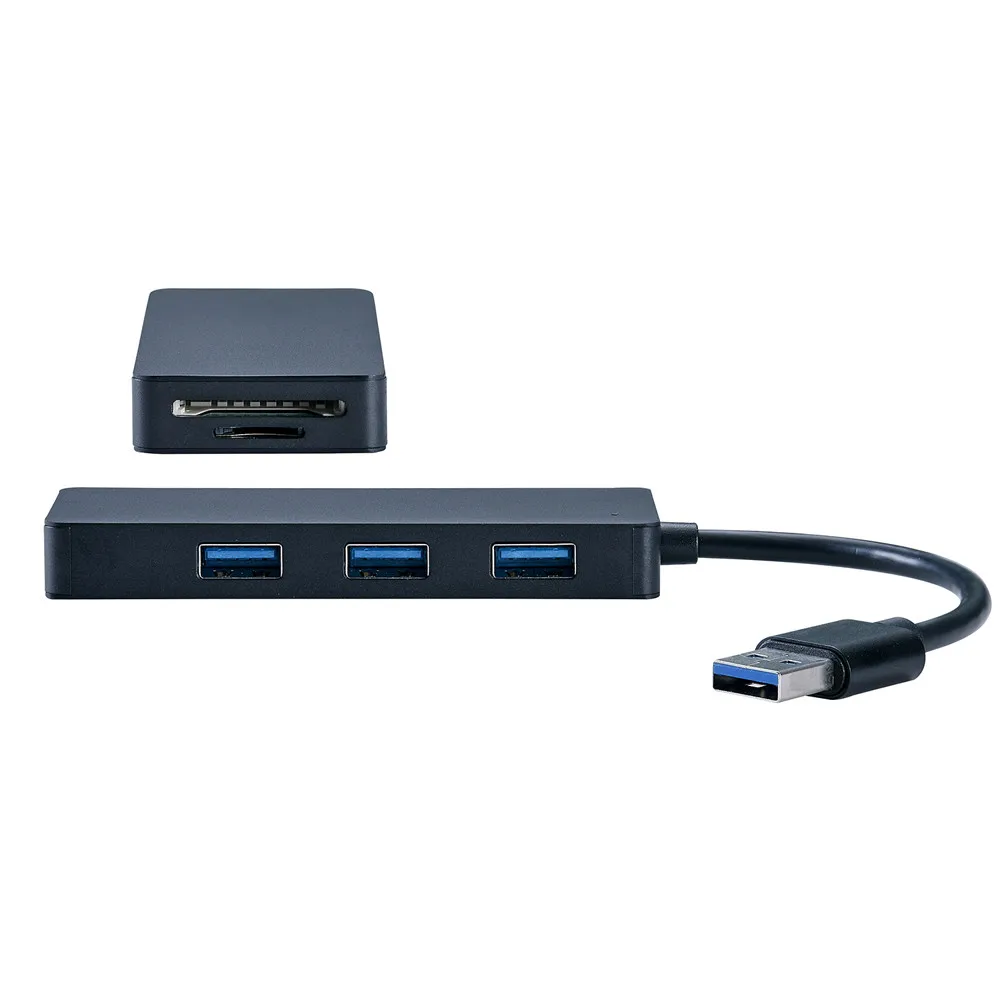 USB-концентратор 3 0 с адаптером питания 2 кардридер для SD/TF-карт концентратор