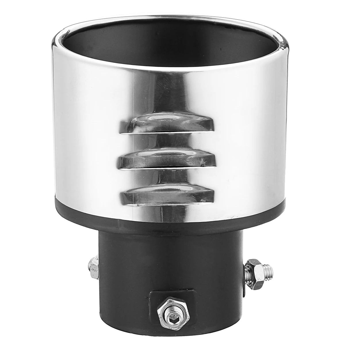 Новинка 63 мм Автомобильный хромированный Выпускной Ppipe гриль плавник акулы из