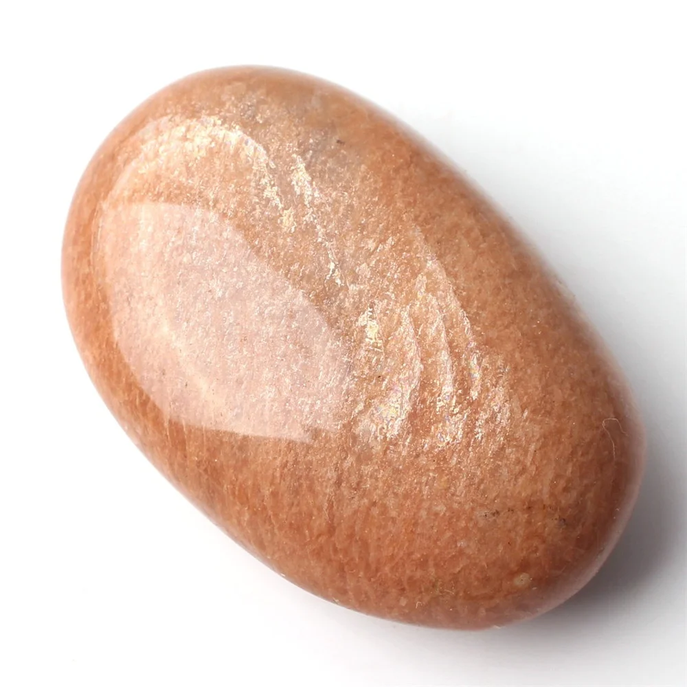 1PC Natural Sunstone Crystal Polished Palm Tumbled Stone Smooth Irregular Shape Healing Gemstone Home Decor | Дом и сад