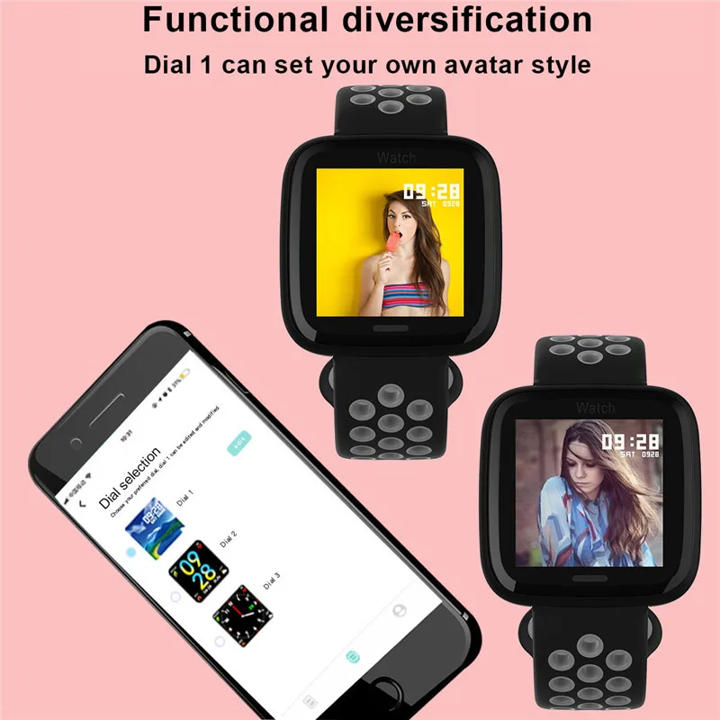 BINSSAW 2020 Смарт часы IP67 водонепроницаемые сидячие напоминания Bluetooth циферблат