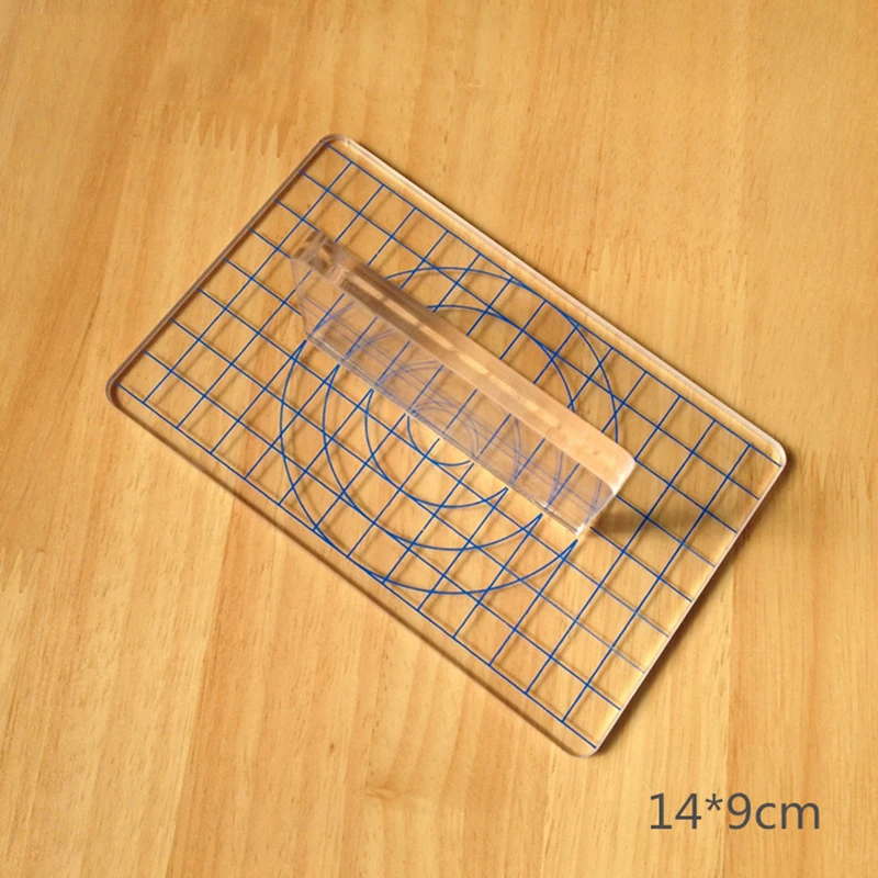 Т-образный акриловый прозрачный штамп глина под давлением ультра-светильник