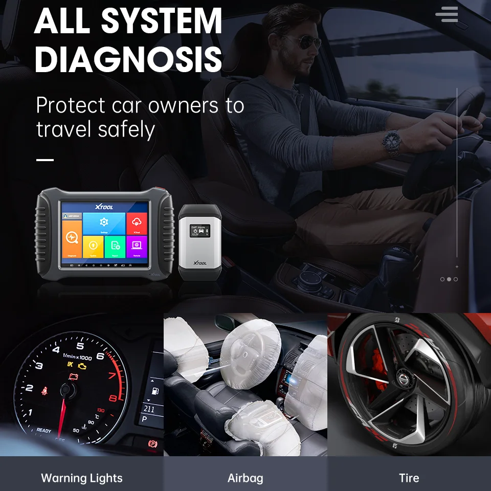 Диагностический инструмент XTOOL A80 pro OBD2 программатор для кодирования ECU 20