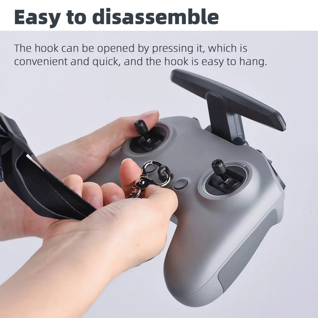 Lanyard for DJI FPV Combo Drone Remote Control Sling Antilost Safety Strap Shoulder Belt Rope for FPV Combo Quadcopter Accessory