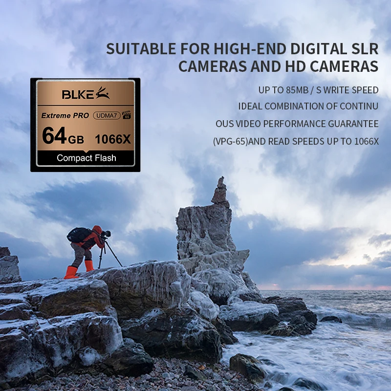 BLKE   CF  128  64  32  Extreme Pro UDMA7 1066X  -   UDMA7 1066X   Canon Nikon