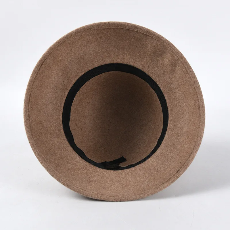 Шляпа-Колокол Женская Повседневная широкая шерстяная шляпа-Колокол | Аксессуары