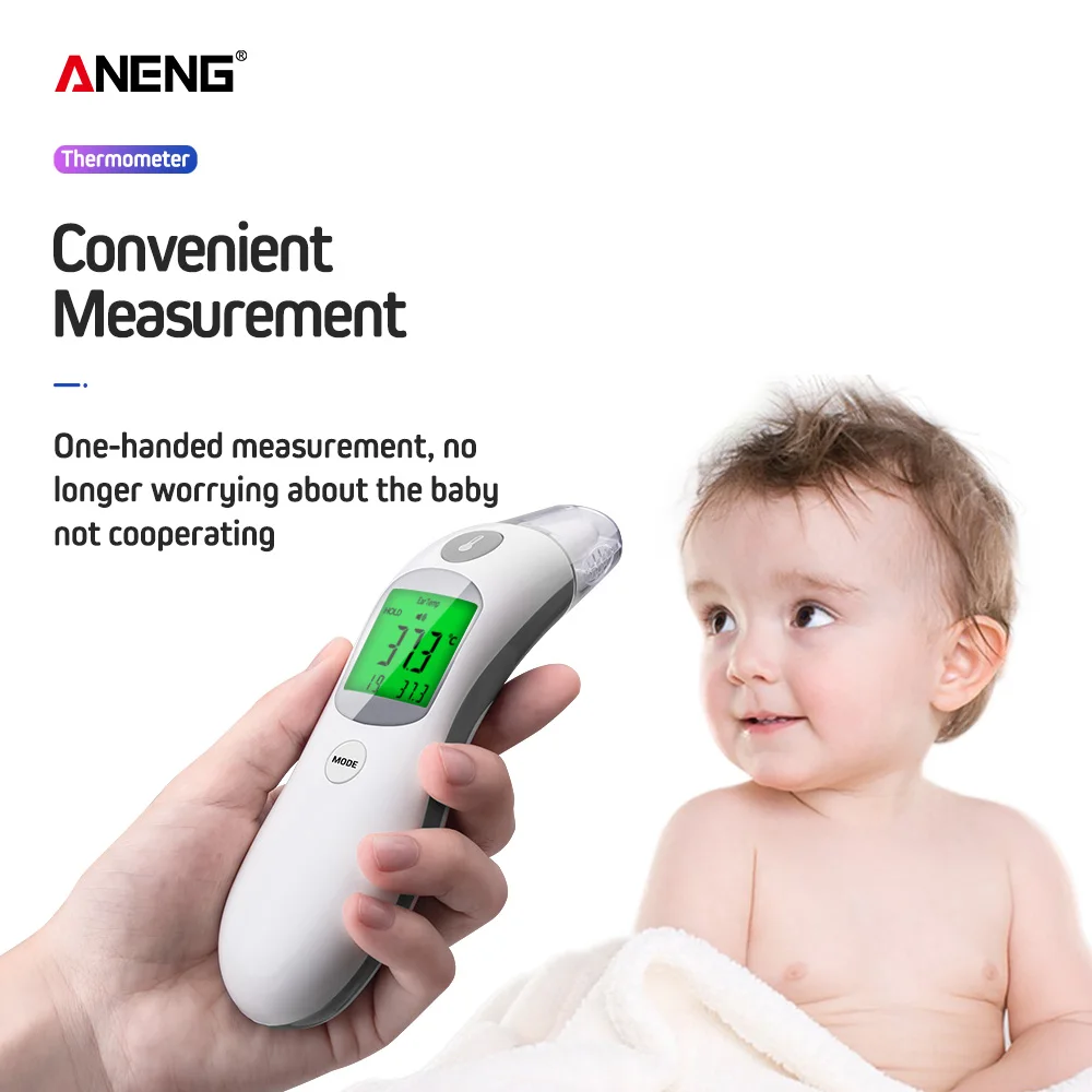 ANENG 202 цифровой термометр для детей и взрослых инфракрасный бесконтактный