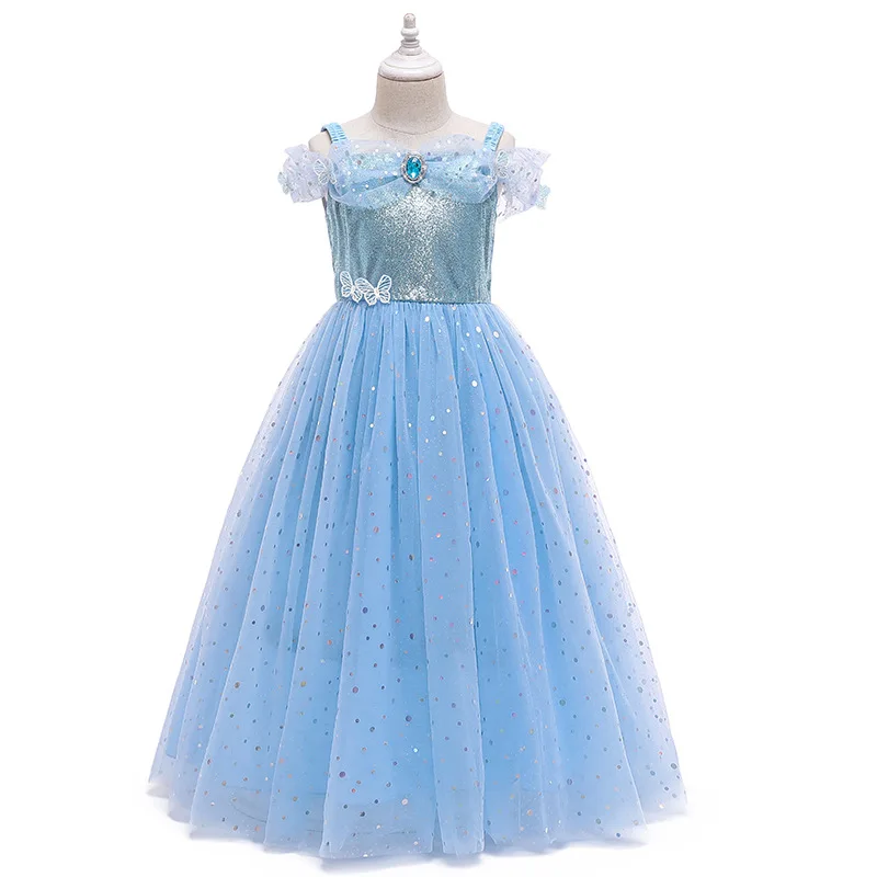 

2021 Summer Girls Clothes Princess Children Dress Girls Dresses Christmas Bridesmaid Dress Party Evening Dress Girl Vestido Nina