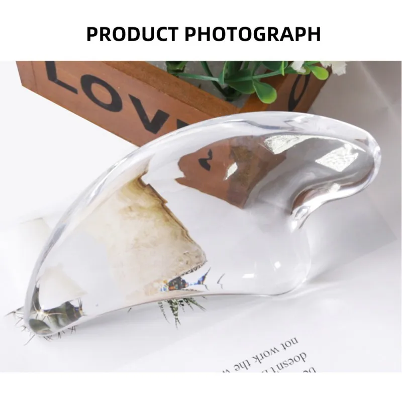 Прозрачная соскабливающая доска треугольной формы массажер для лица Уход за