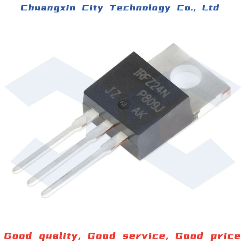 

10PCS 100% New&Original IRFZ24NPBF TO-220 N channel 55V/17A DIP MOSFET Integrated circuit chip IC