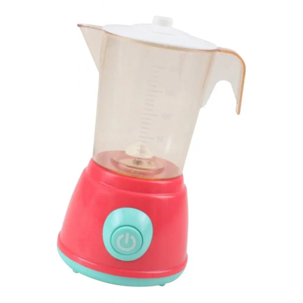 

Kitchen Appliance Kid Pretend Role Play Toy Blender Fruit Machine w/ Lights