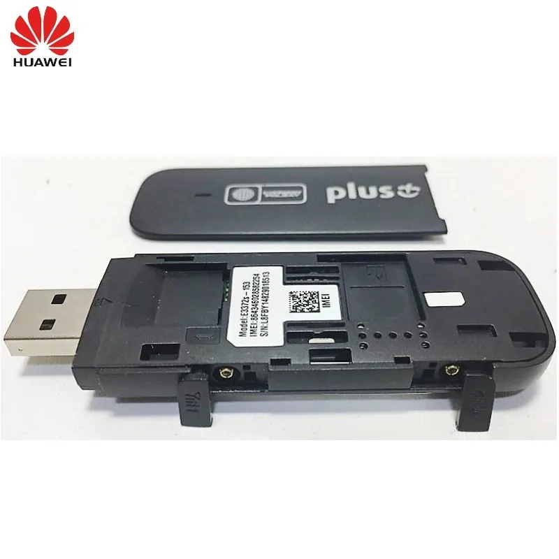 Разблокированный HUAWEI E3372 E3372s-153 150 Мбит/с 4G LTE USB-модем с двойной антенной порт