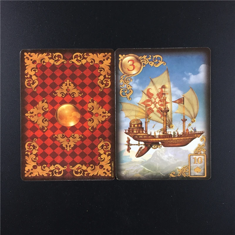 

Gilded Reverie Lenormand: Expanded Edition English Tarot Cards Mass Market Paperback With PDF Guidebook Games For Children Adult