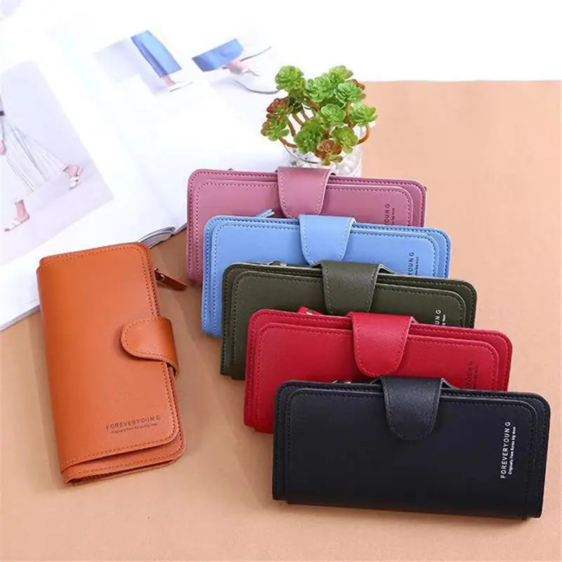 2019 New Fashion Luxury Women's Wallet Persom Portomonee Collection Long Carteras | Багаж и сумки