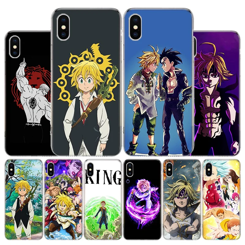 Чехол для телефона Seven Deadly Sins Apple Iphone 11 12 Mini Pro X XR XS Max 7 8 6 6S Plus 5 SE 7G 6G + художественный