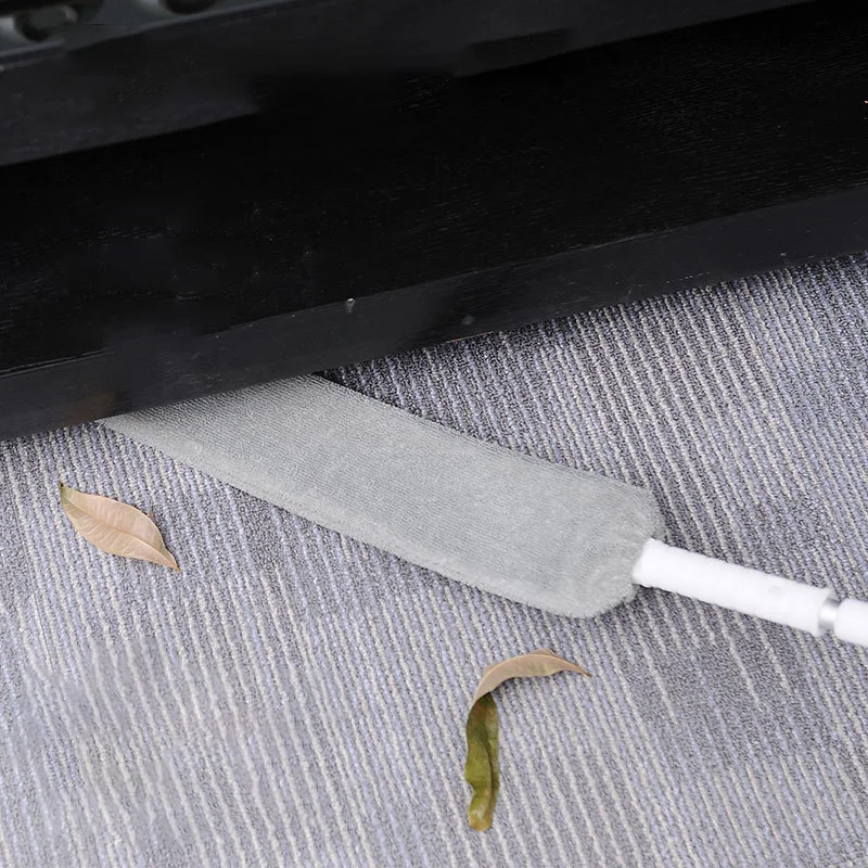 Регулируемая щетка для чистки кровати с длинной ручкой щёток пыли швабры