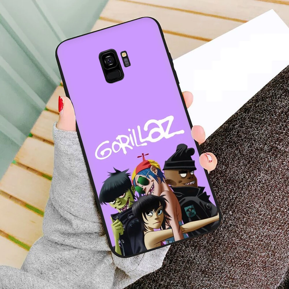 B1 Gorillaz Группа мягкий силиконовый чехол для телефона для samsung S6 S7 край S8 S9 S10e Note 8, 9, 10, плюс M10 20 30 40 - Цвет: B1