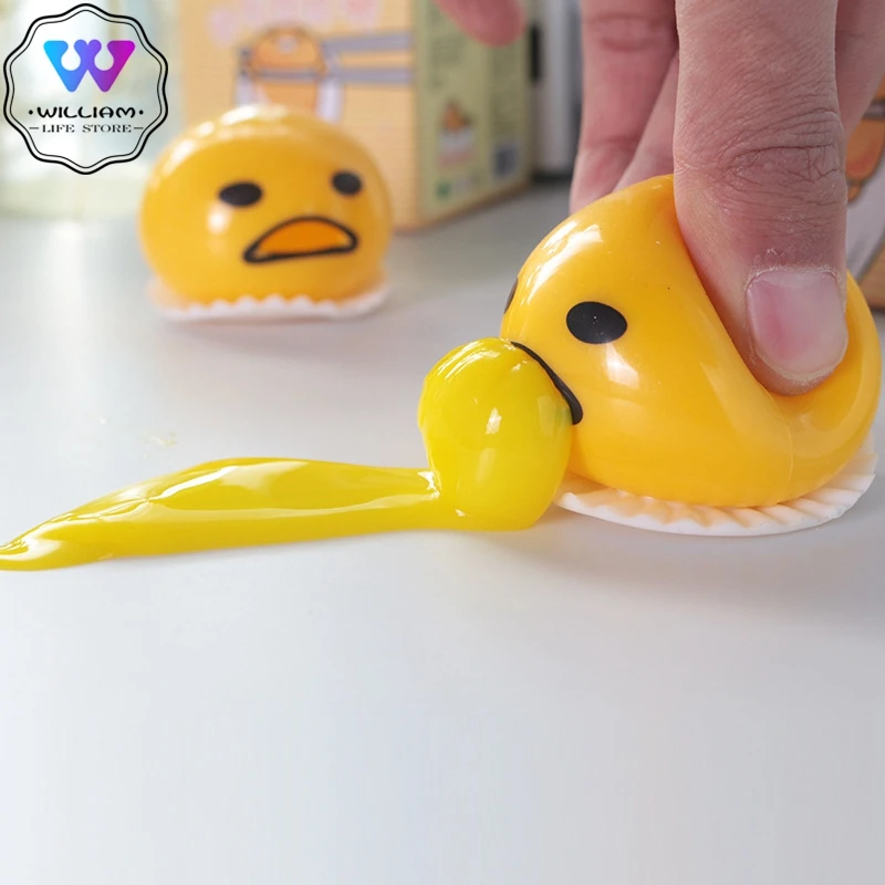 2 шт. новинка распродажа мягкое вспенивающее яичное желток против стресса