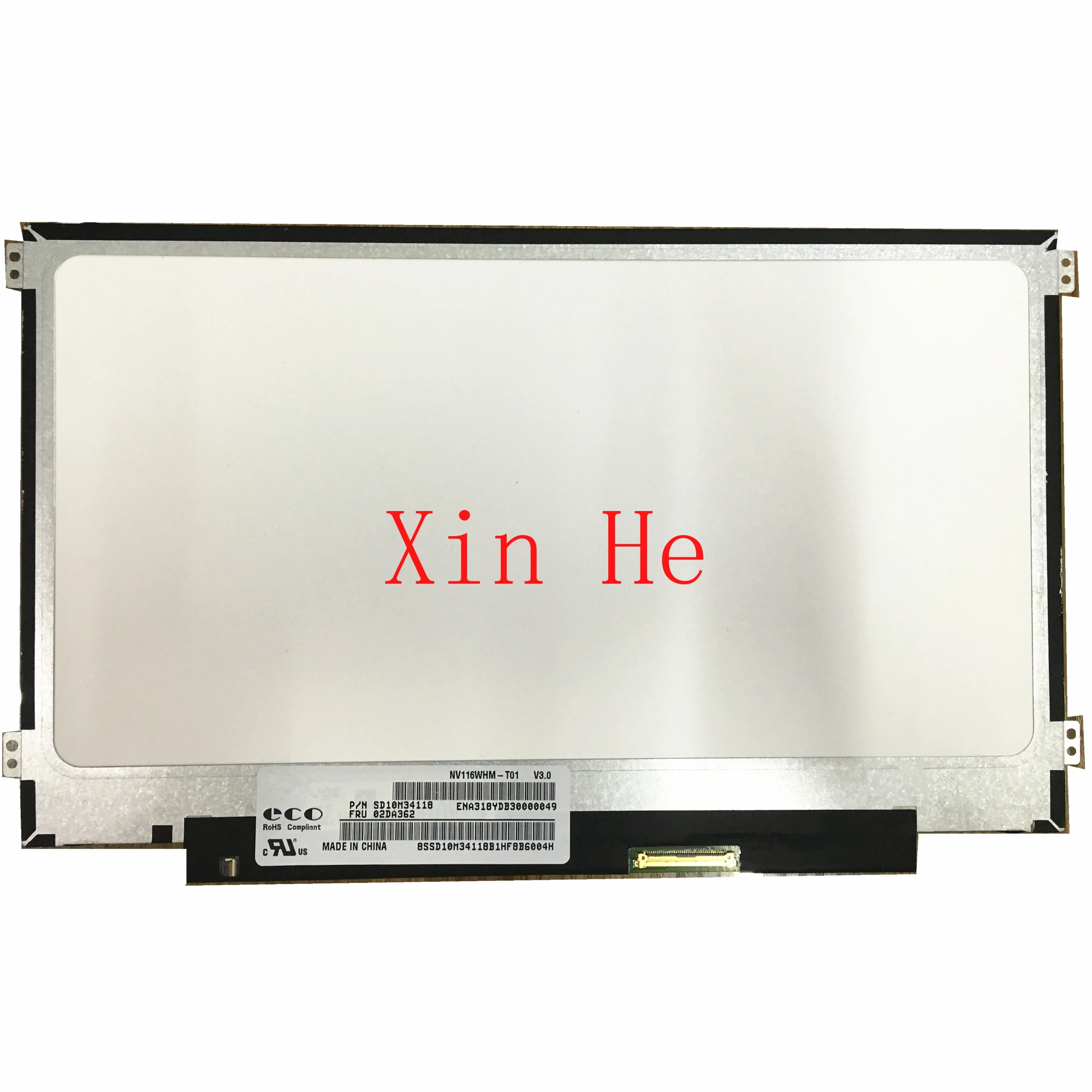 

NV116WHM-T01 V3.0 NV116WHM T01 11.6''Laptop LCD Touch Screen Panel Matrix Display 1366*768