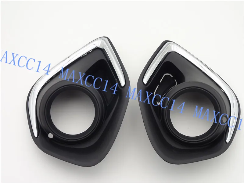 Передний бампер противотуманная фара светильник Чехлы рамка отверстие для Mitsubishi