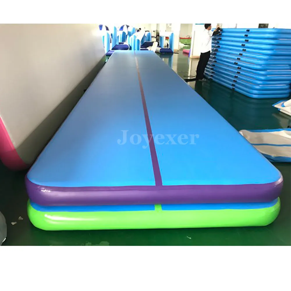 Цена Гимнастический гимнастический батут для прыжков 8 м * 2 м * 20 см, гигантский воздушный трек, профессиональный коврик для йоги, распродажа Продажа Гимнастический гимнастический батут для прыжков 8 м * 2 м * 20 см, гигантский воздушный трек, профессиональный коврик для йоги, распродажа