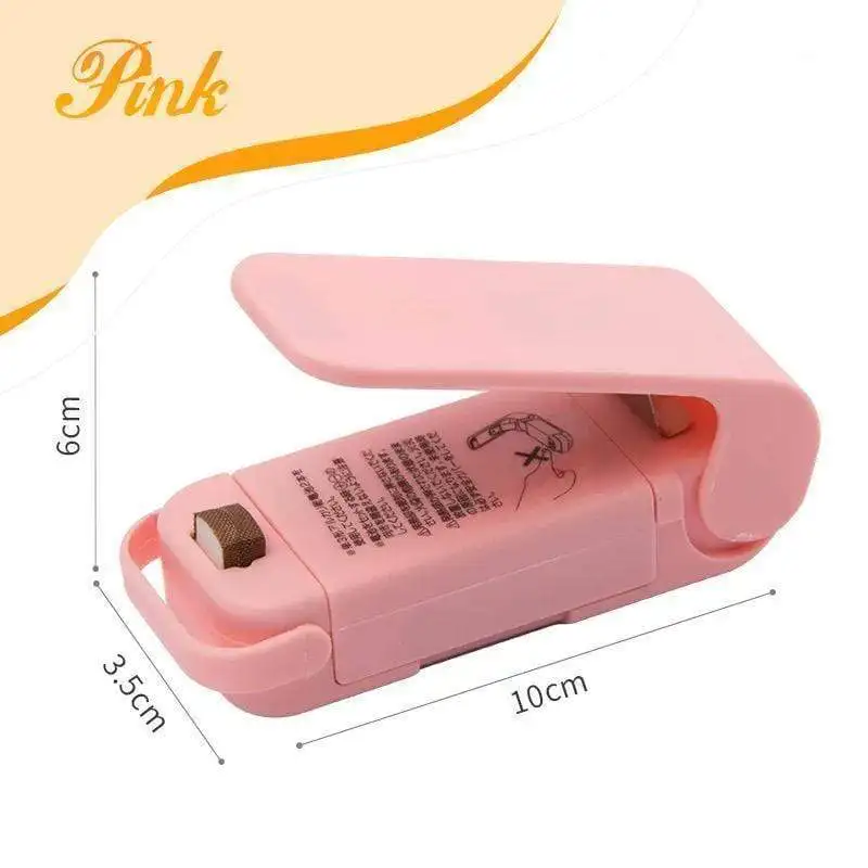 

Portable Mini Sealing Household Machine Heat Sealer Plastic Package Storage Bag Handy Food Snack Kitchen Accessories Dropshiping
