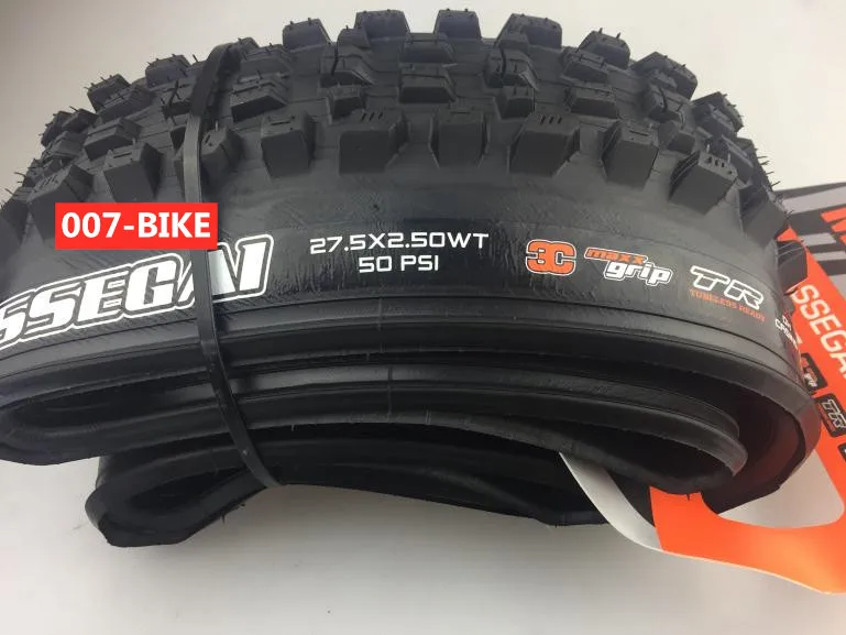 Maxxis бескамерные готовые 3C/EXO/DH TLR 27,5*2,5 WT 27,5 велосипедные шины 29X2,5 29er горный велосипед tire29 Складные шины ASSEGAI