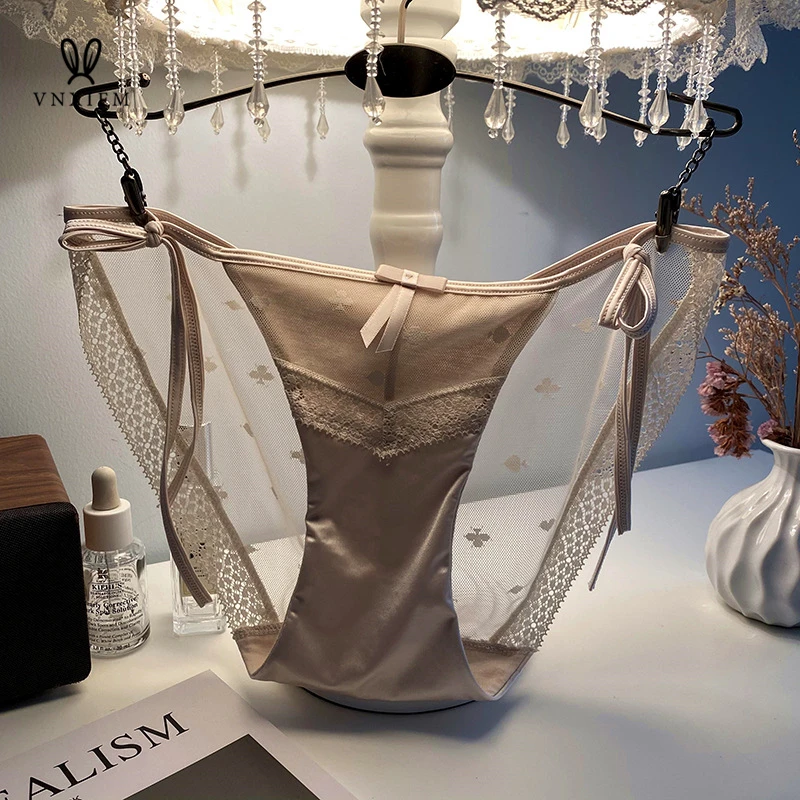 

Новинка, сексуальные кружевные прозрачные трусики, бесшовные трусики с оборками и тонкими лямками, женские тонкие привлекательные сетчатые трусики из вискозы, стринги