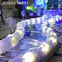 artificial cotton cloud road lead diy wedding christmas day party shopping mall window bar 4s shop decoration