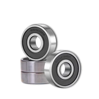 4pcs 6203 2rs ball bearingsdouble rubber sealed miniature deep groove ball bearings for electric motor 17mm x 40mm x 12mm