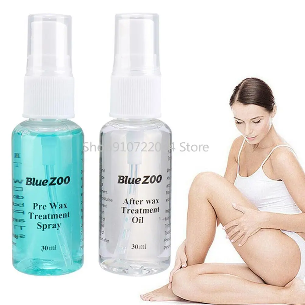

30Ml Hair Removal Care Solution Clean Grease Pre-Hair Soothing Depilation Wax Care Skin Lotion Treatment Spray After Oil