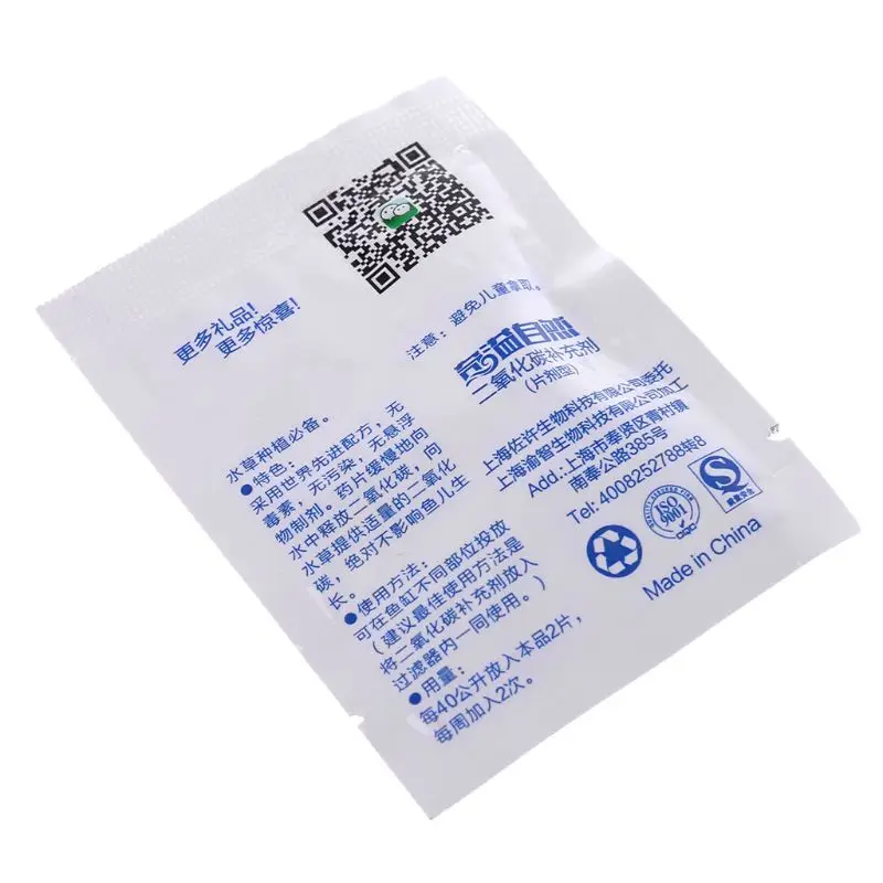 Аквариум СО2 таблетка углекислого газа добавки аквариум диффузор воды