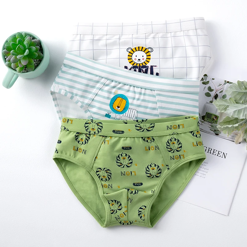 3 шт./комплект хлопковые трусы боксеры для мальчиков|Нижнее белье| |