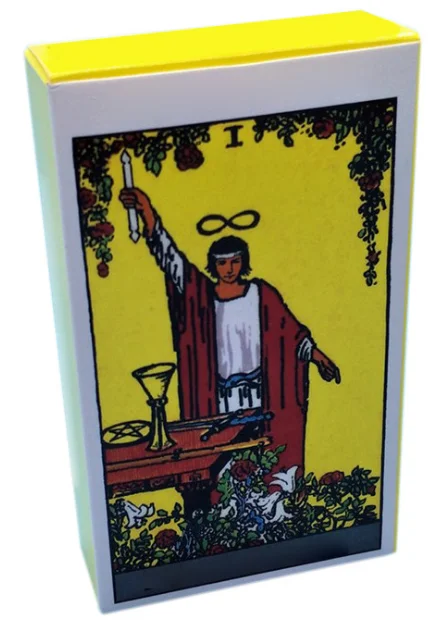 

Pcs78 Tarot The British 100-year-old Classic Factory Produces High-quality Yellow Box Tarot Game Cards Christmas Gifts