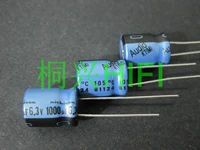 20pcs genuine nichicon kt 6 3v1000uf 10x12 5mm audio electrolytic capacitor blue kt 1000uf6 3v hot sale 6 3v 1000uf